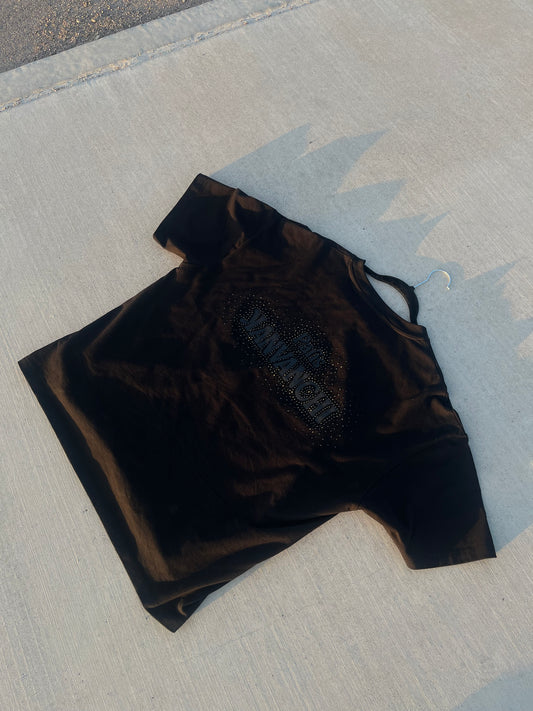 TOTAL BLACK RHINESTONES